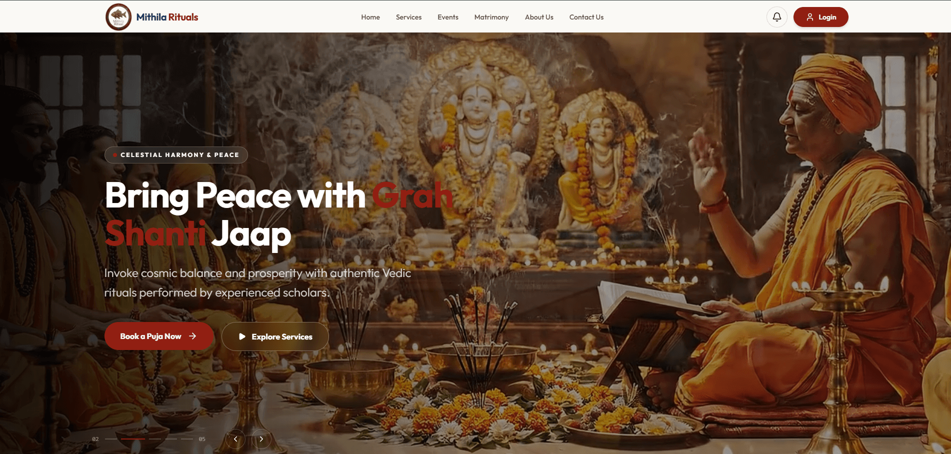 Mithila Rituals website