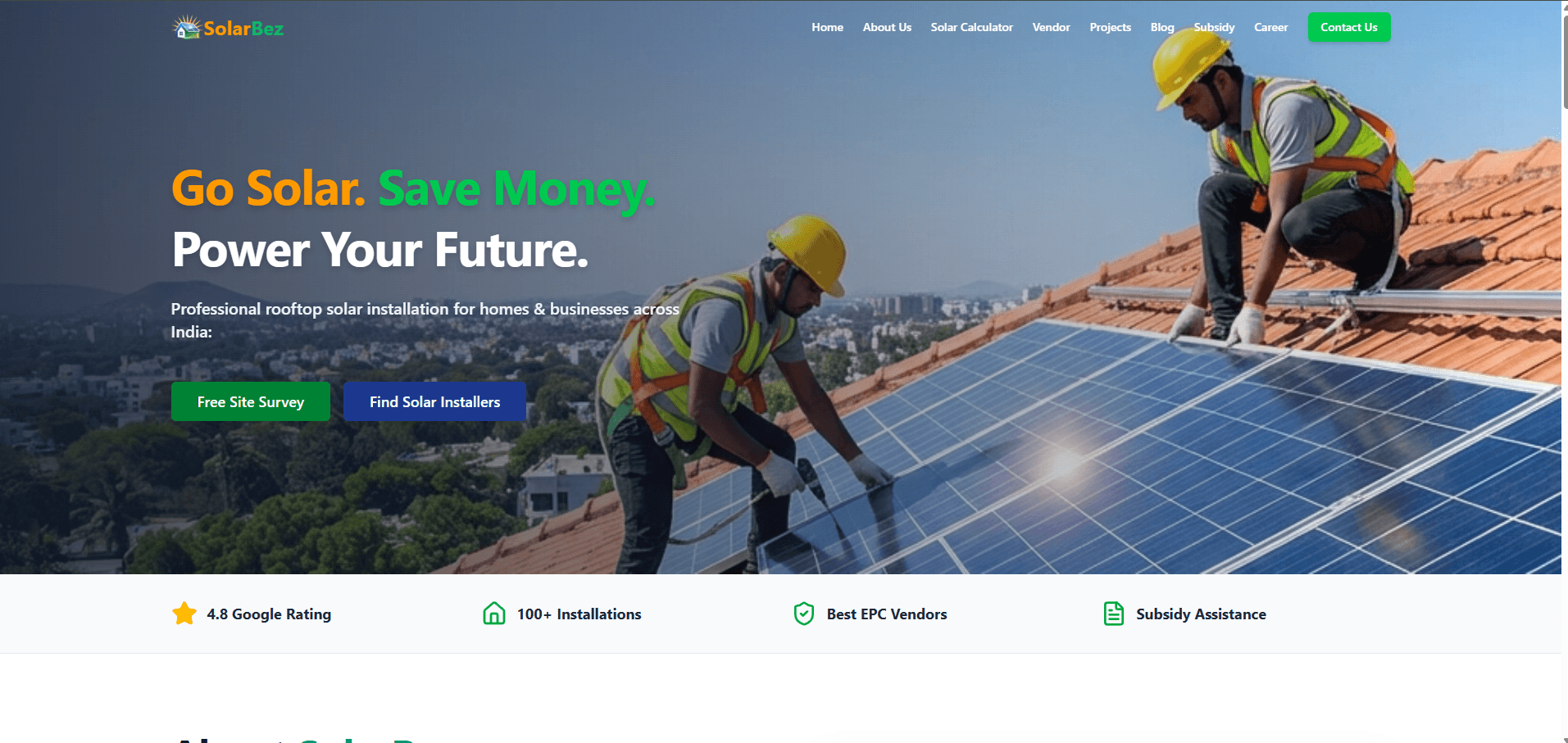 SolarBez solar energy platform